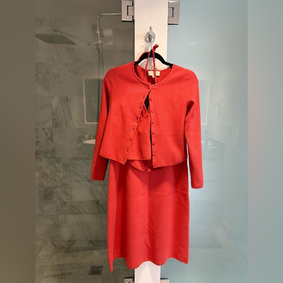 Sezane 3 Peice Set - Francine Skirt, Suzie Top & Cardigan - Picture 2 of 7